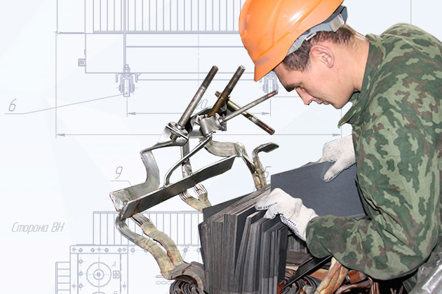 Ревизия и ремонт силовых масляных трансформаторов до 10 кВ