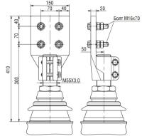 2500 кВА зажим контактный НН